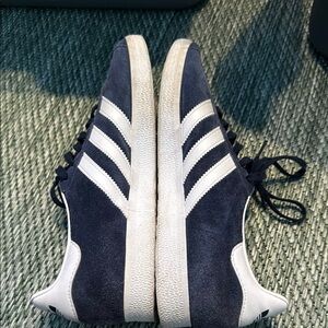 Adidas Blue and White Sneakers Classic Design